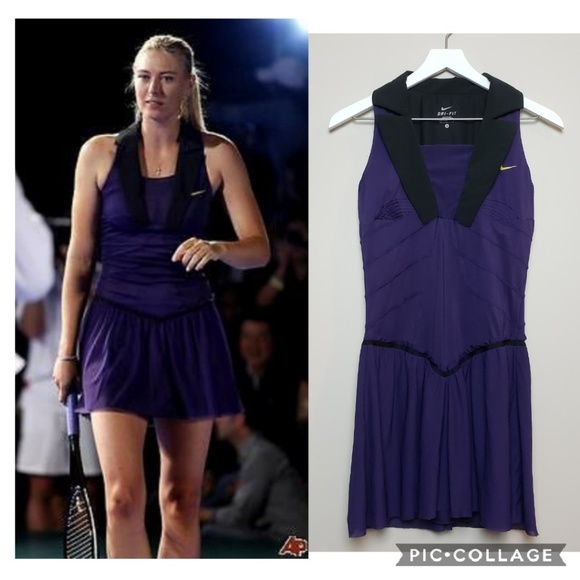 nike dress purple